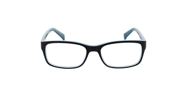 NK 5513 Blaugrün KunststoffEyeglass Frames von B24, Vorderansicht