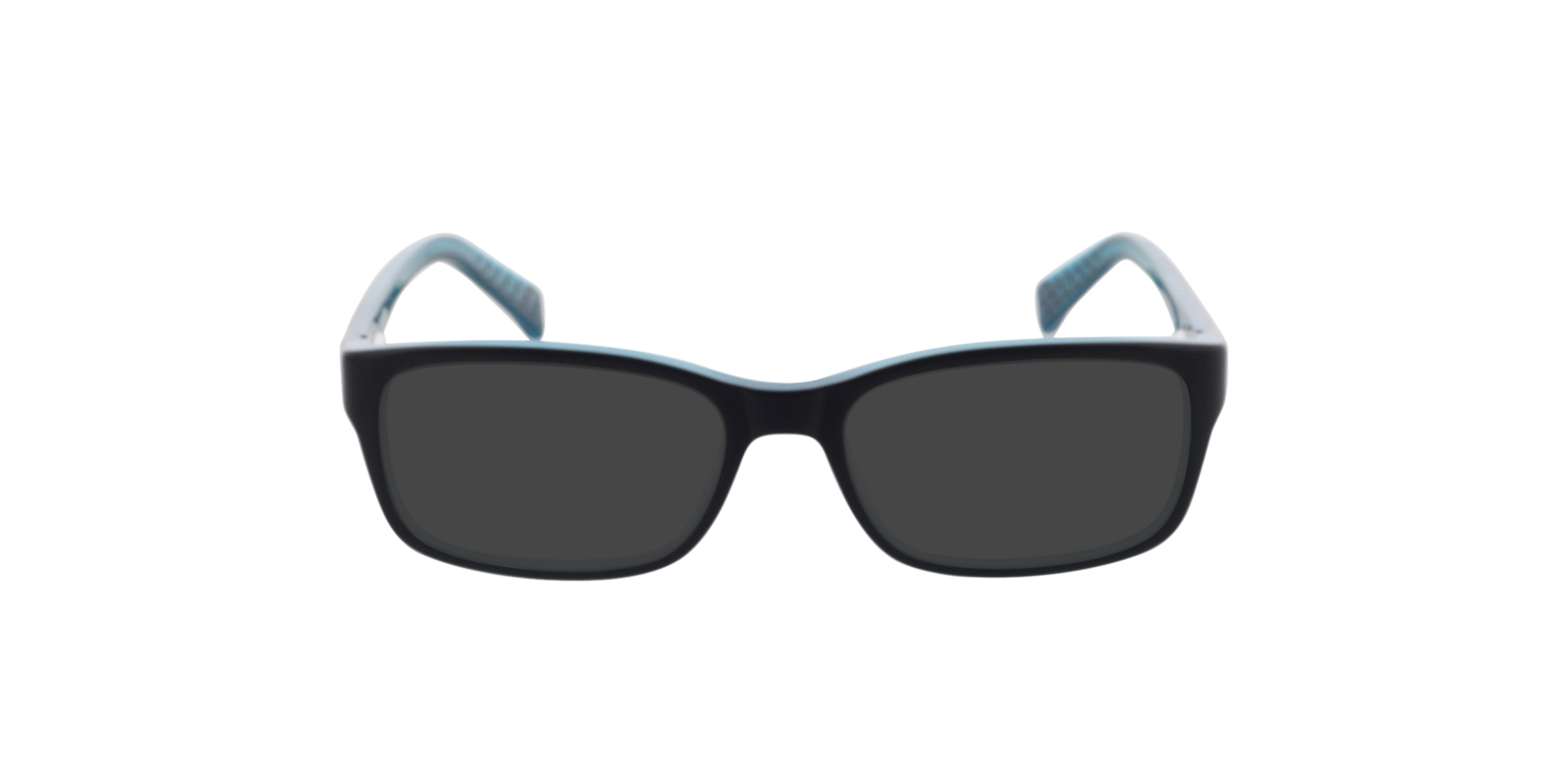 NK 5513 Blaugrün KunststoffEyeglass Frames von B24, mit getönten Gläsern