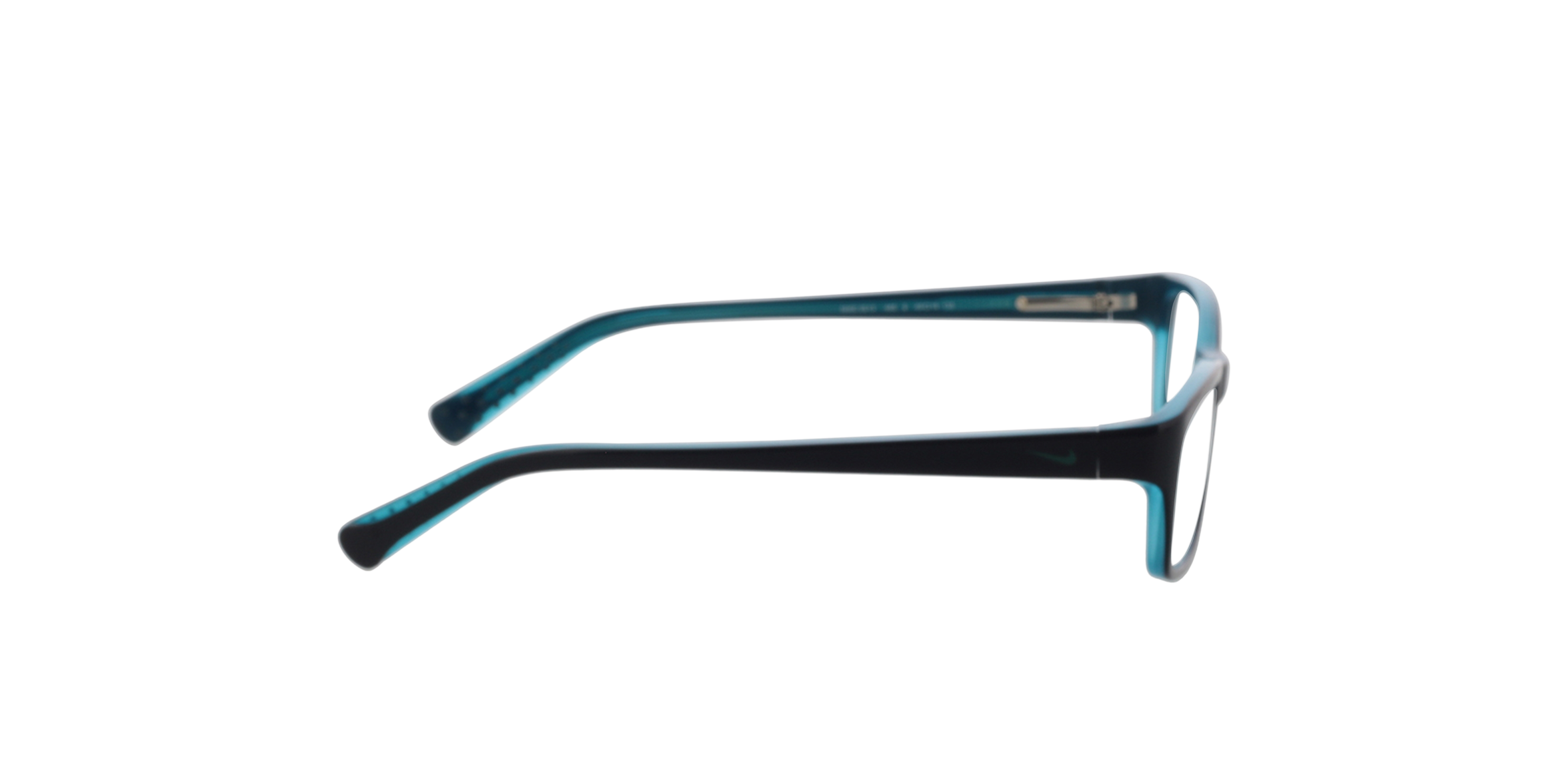 NK 5513 Blaugrün KunststoffEyeglass Frames von B24, Seitenansicht