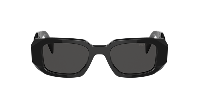 PR 17WS Zwart AcetaatSunglass Frames van B24, met getinte lenzen