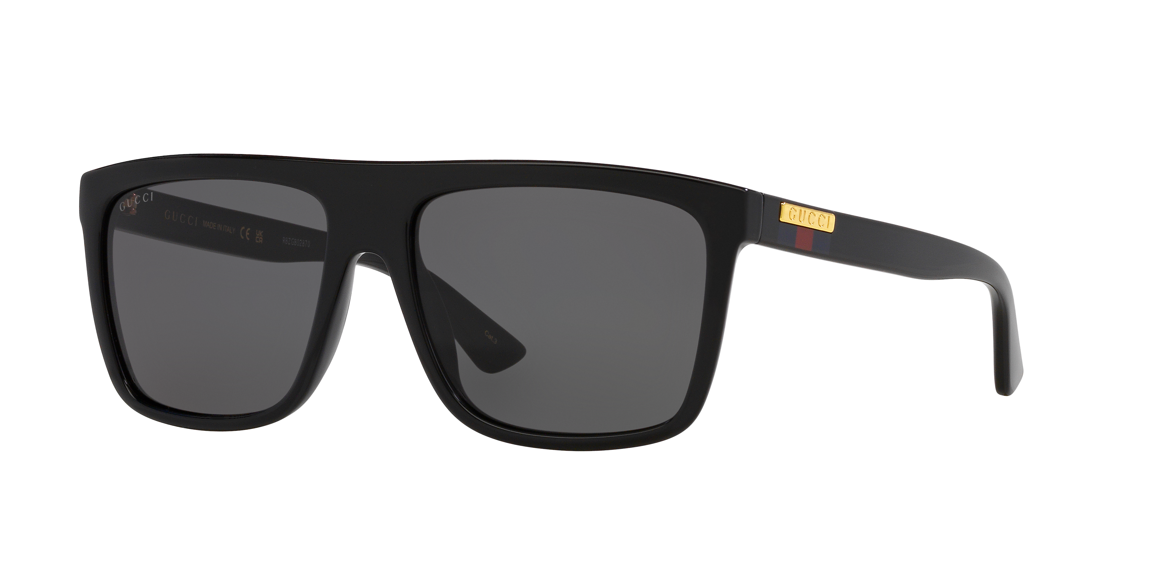 GG0748S Gold Light KunststoffSunglass Frames von B24, Dreiviertelansicht