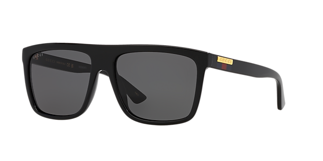 GG0748S Gold Light KunststoffSunglass Frames von B24, Dreiviertelansicht