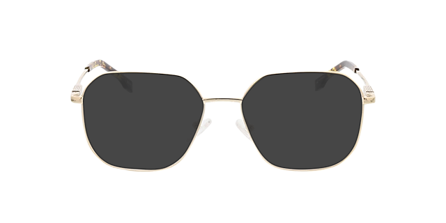 Düsseldorf Goud MetaalEyeglass Frames van B24, met getinte lenzen