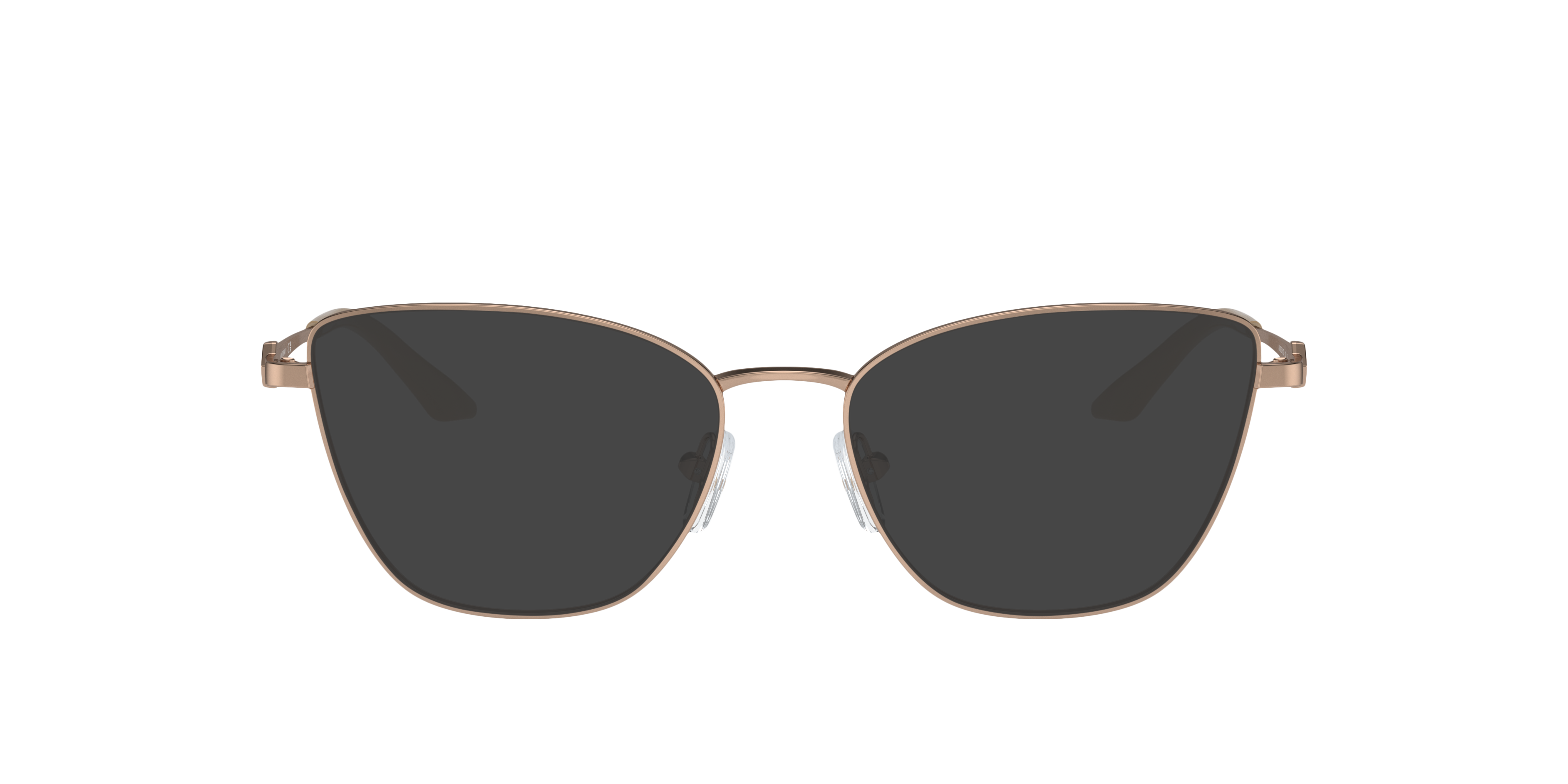 AX1063 Glanzend Roségoud MetaalEyeglass Frames van B24, met getinte lenzen