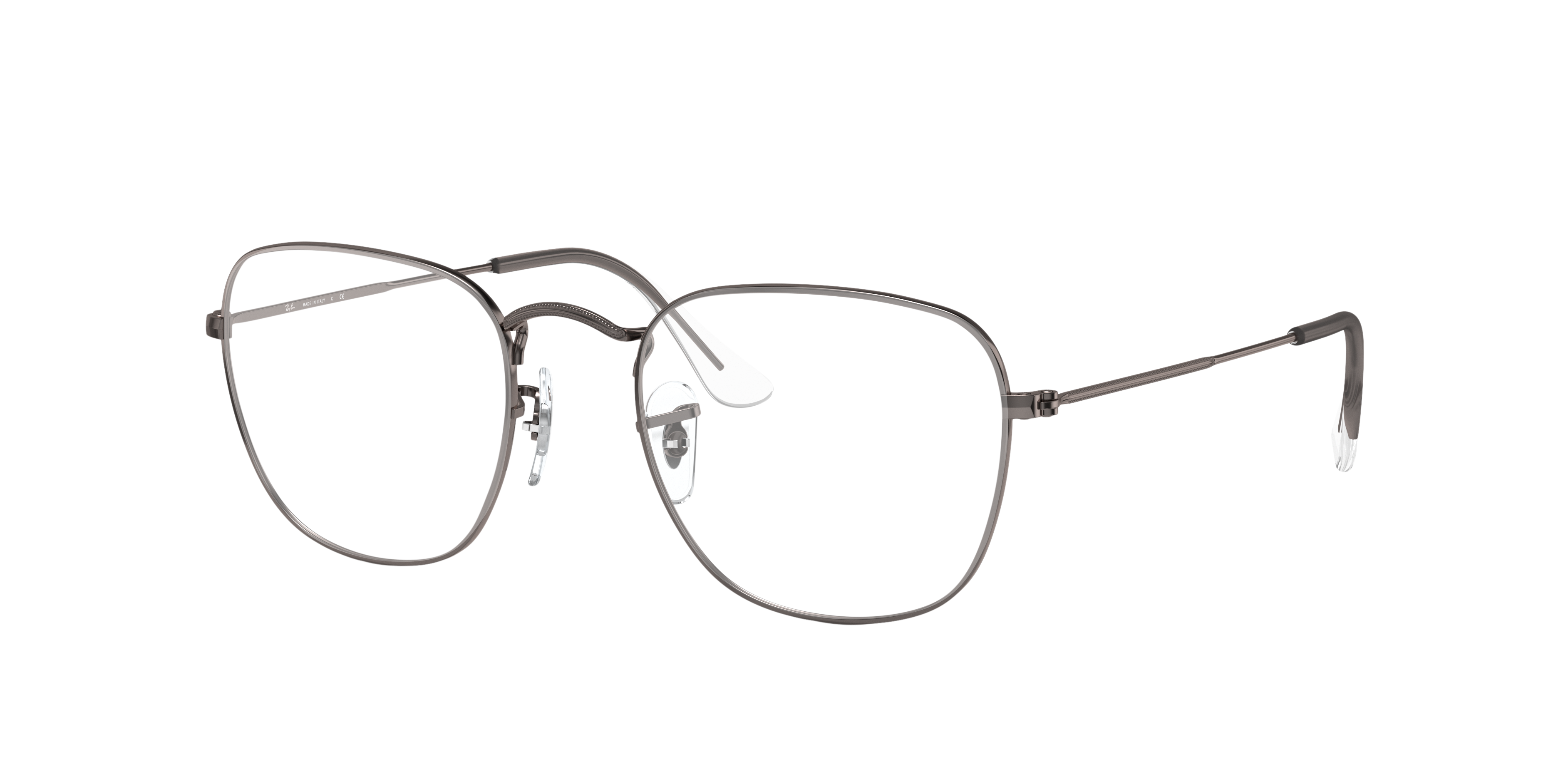 RB3857V Gunmetal MetallEyeglass Frames von B24, Dreiviertelansicht