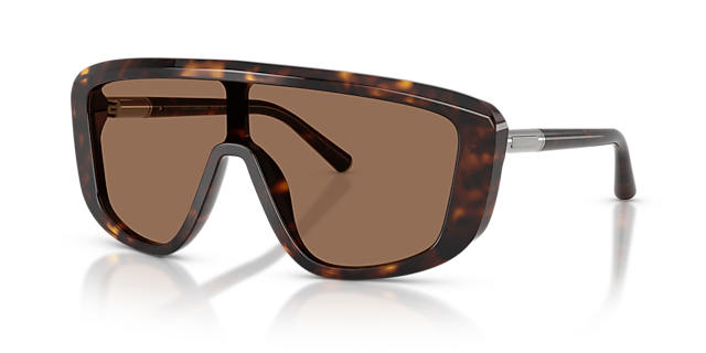 DG4520 Havana AcetaatSunglass Frames van B24, Hoekweergave