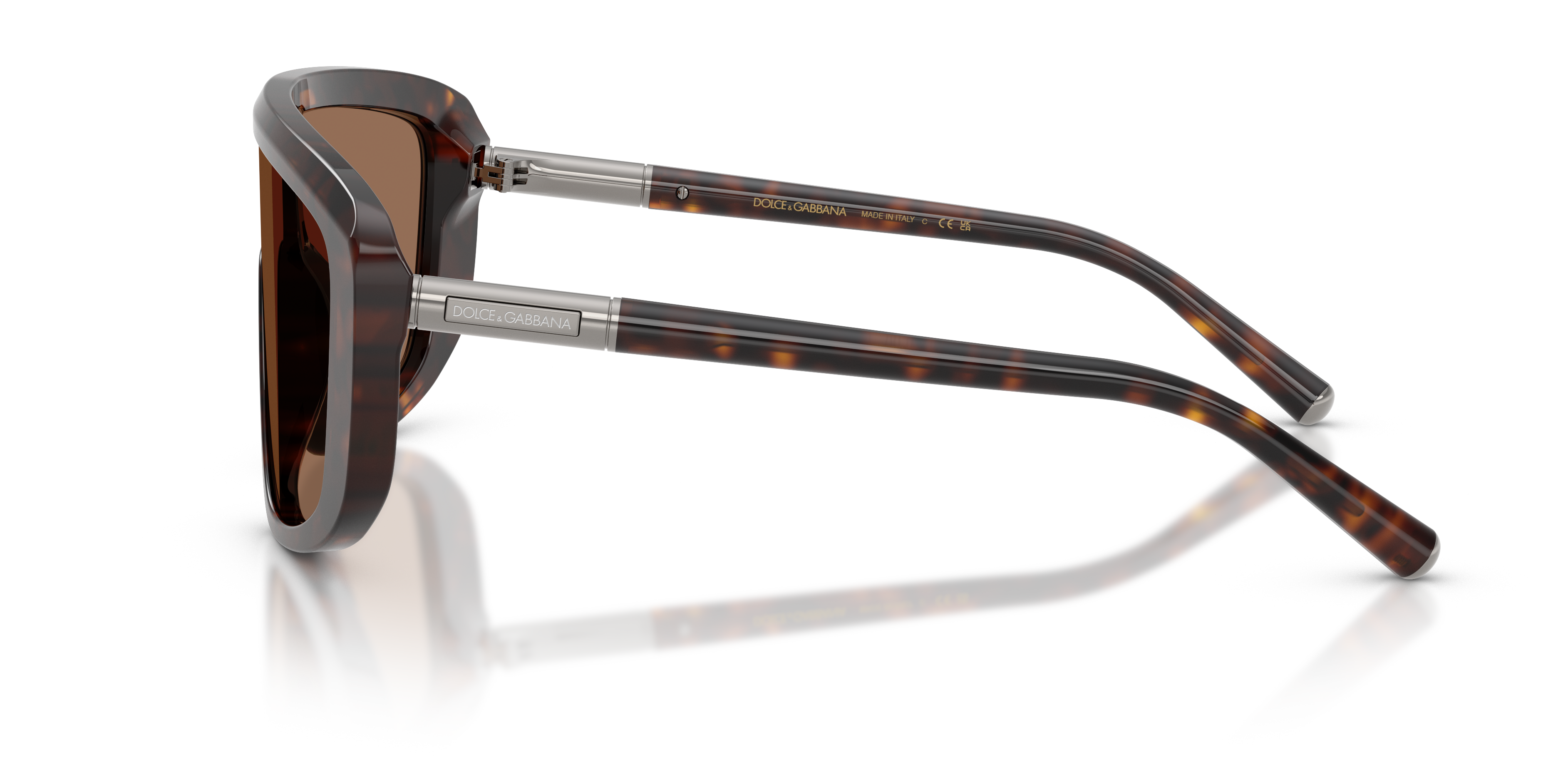 DG4520 Havana AcetatSunglass Frames von B24, Seitenansicht