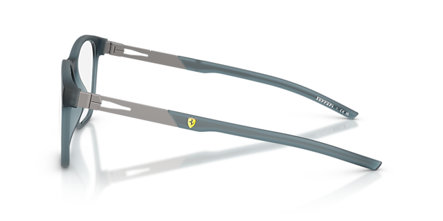 FZ8024U Blue Trasparent KunststoffEyeglass Frames von B24, Seitenansicht