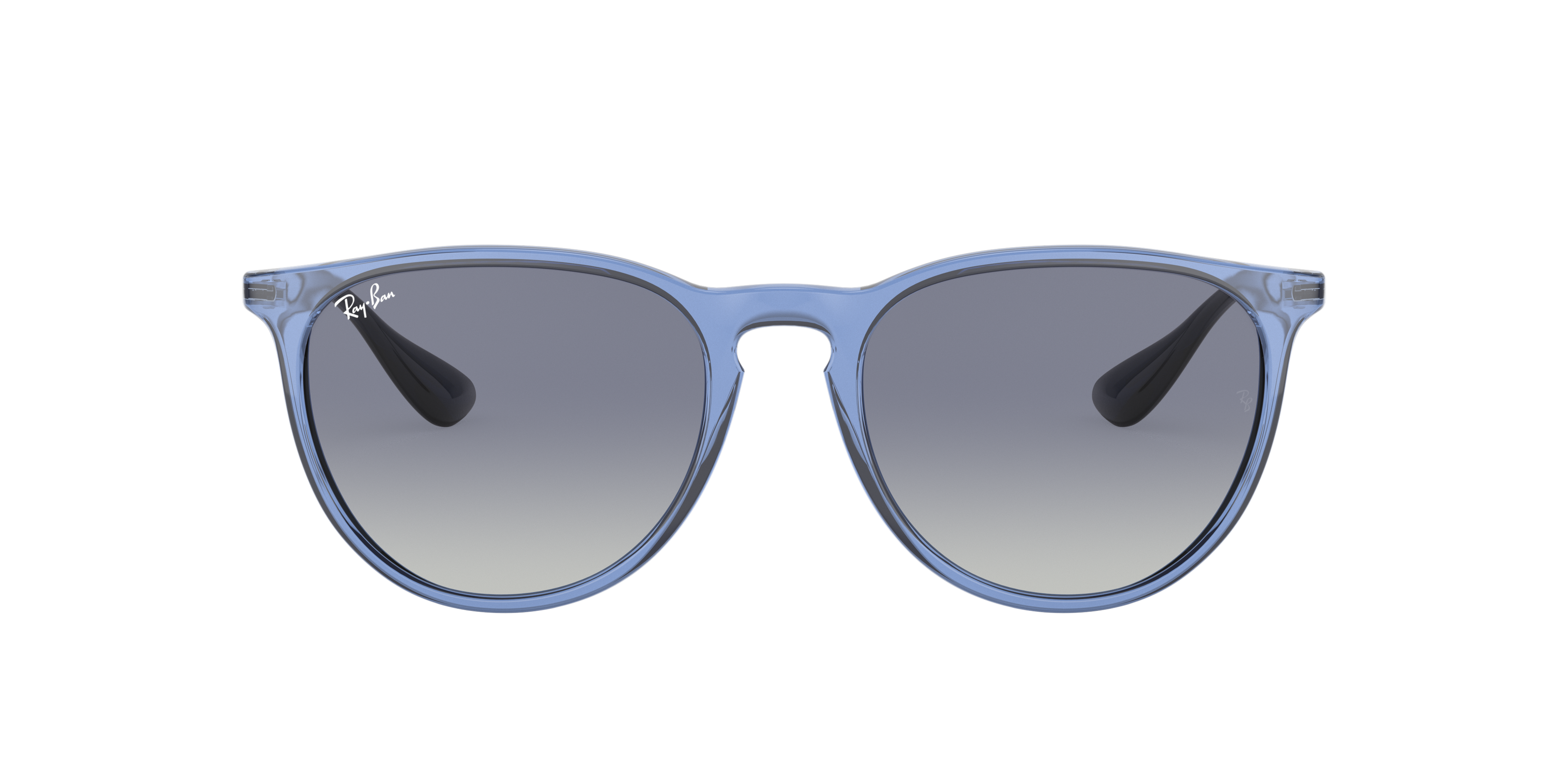 RB4171 Blau transparent KunststoffSunglass Frames von B24, mit getönten Gläsern