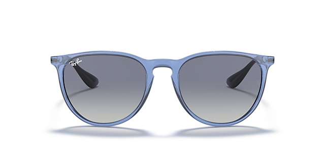 RB4171 Transparant blauw KunststofSunglass Frames van B24, Vooraanzicht