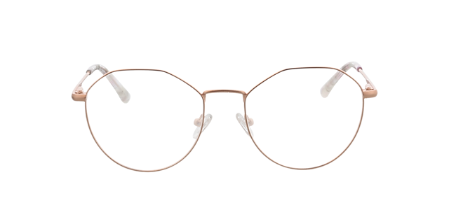 Mabel Roségoud MetaalEyeglass Frames van B24, Vooraanzicht