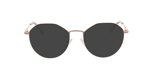 Mabel Roségoud MetaalEyeglass Frames van B24, met getinte lenzen