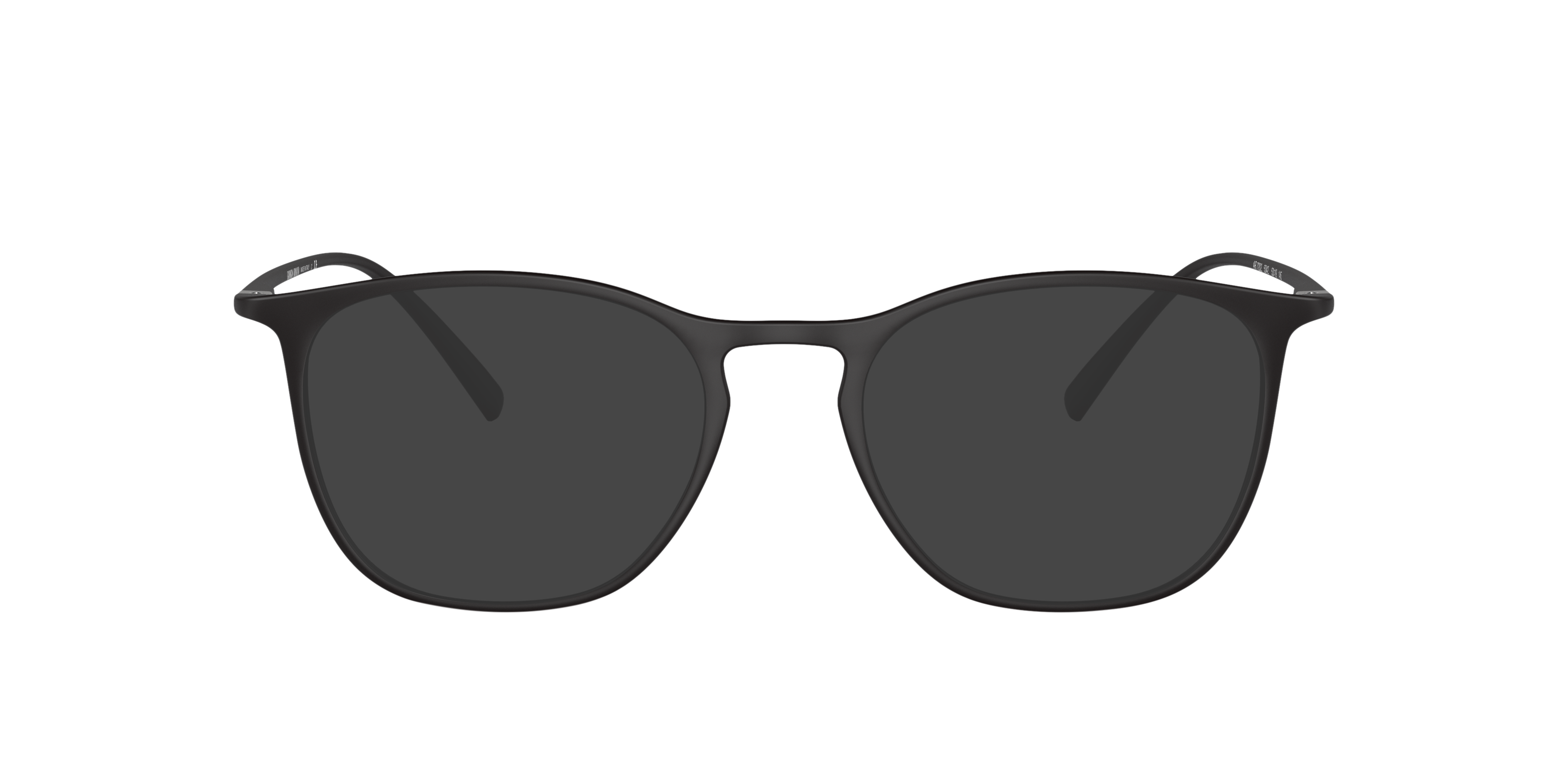 AR7202 Matzwart KunststofEyeglass Frames van B24, met getinte lenzen