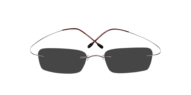 Mackay Braun TitanEyeglass Frames von B24, mit getönten Gläsern