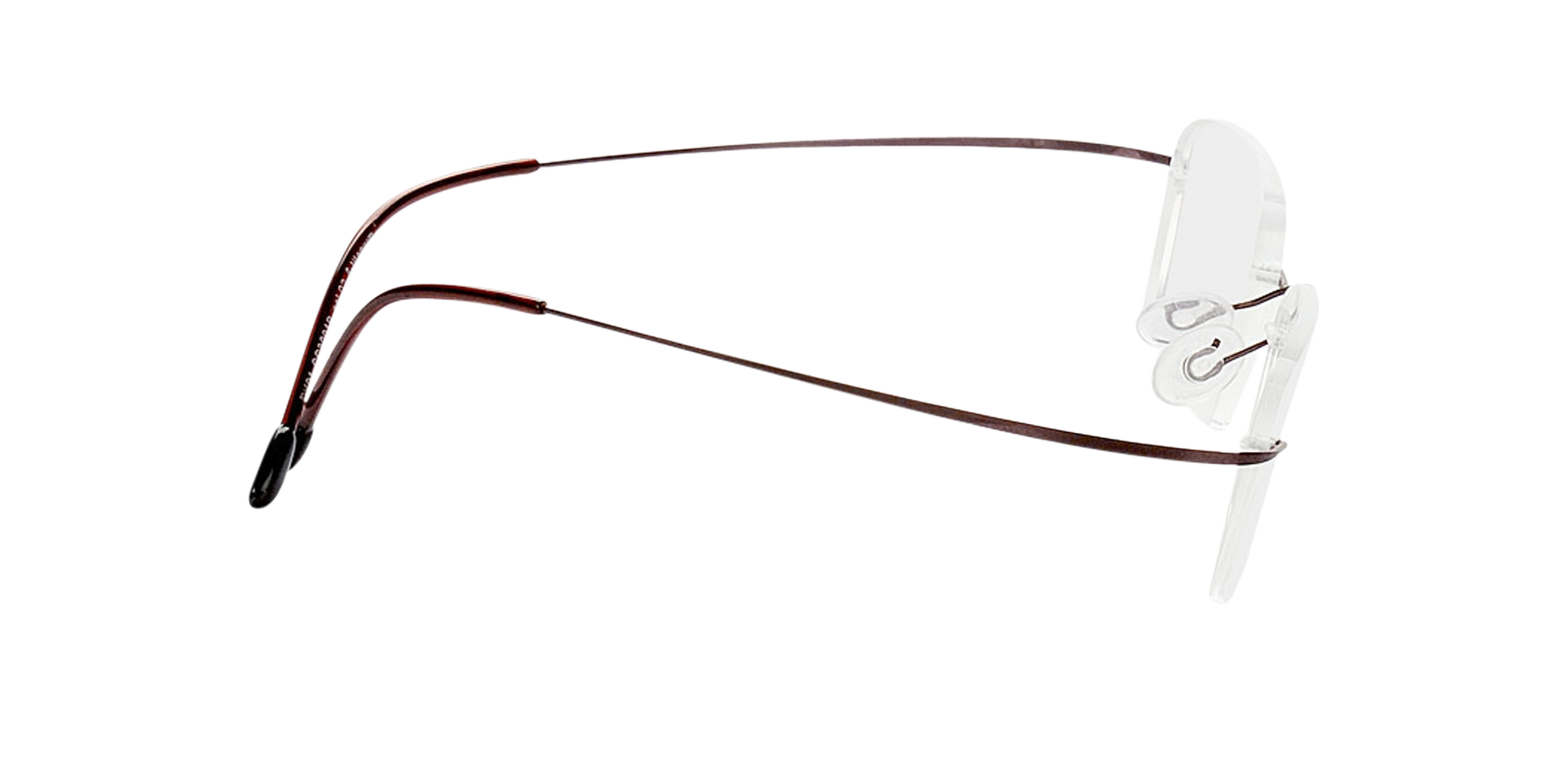 Mackay Braun TitanEyeglass Frames von B24, Seitenansicht