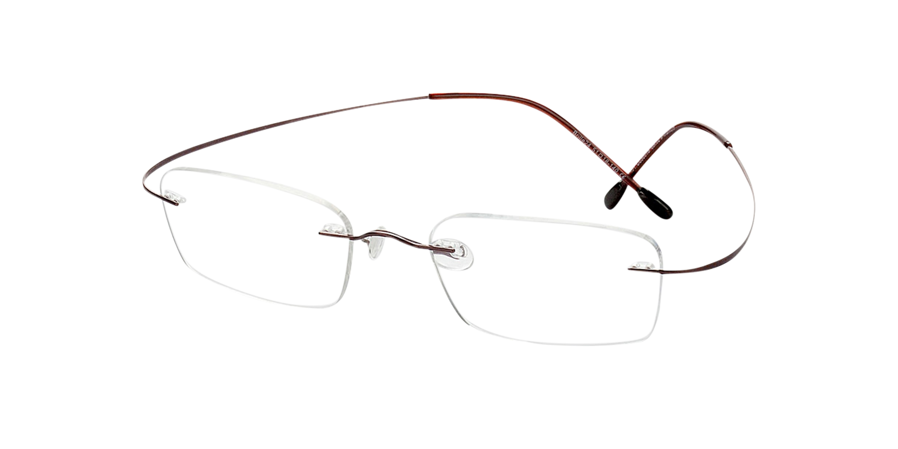 Mackay Braun TitanEyeglass Frames von B24, Dreiviertelansicht