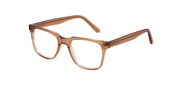 Balthazar Crystal Caramel AcetatEyeglass Frames von B24, Dreiviertelansicht