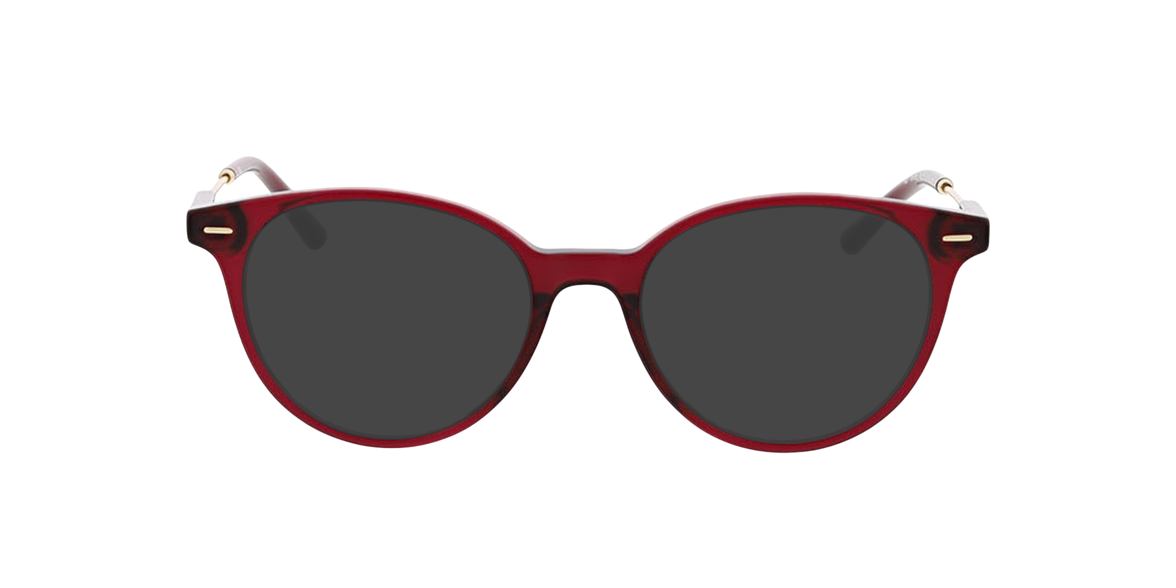 Venedig Crystal Burgundy AcetatEyeglass Frames von B24, mit getönten Gläsern