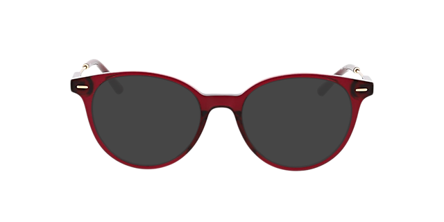 Venedig Crystal Burgundy AcetatEyeglass Frames von B24, mit getönten Gläsern