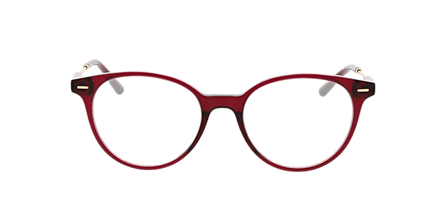 Venedig Crystal Burgundy AcetatEyeglass Frames von B24, Vorderansicht