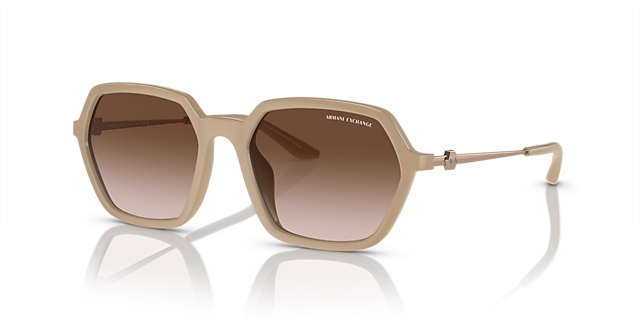 AX4139SU Shiny Tundra KunststoffSunglass Frames von B24, Dreiviertelansicht