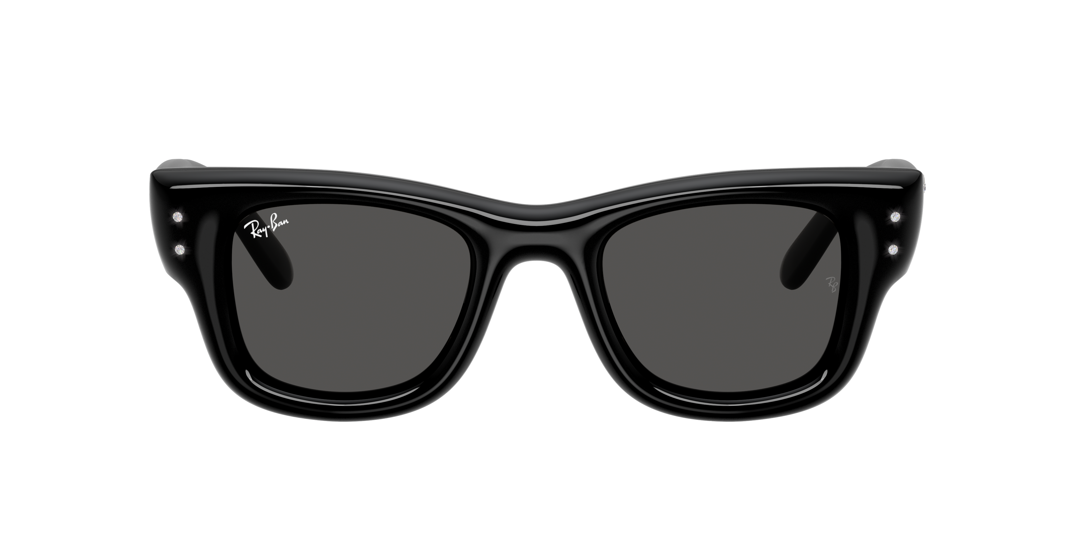 RB4940B Black & Strass KunststoffSunglass Frames von B24, mit getönten Gläsern