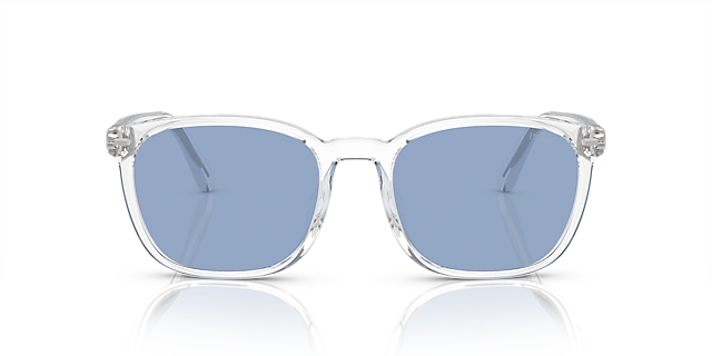 PH4208U Glanzend Kristal KunststofSunglass Frames van B24, Vooraanzicht