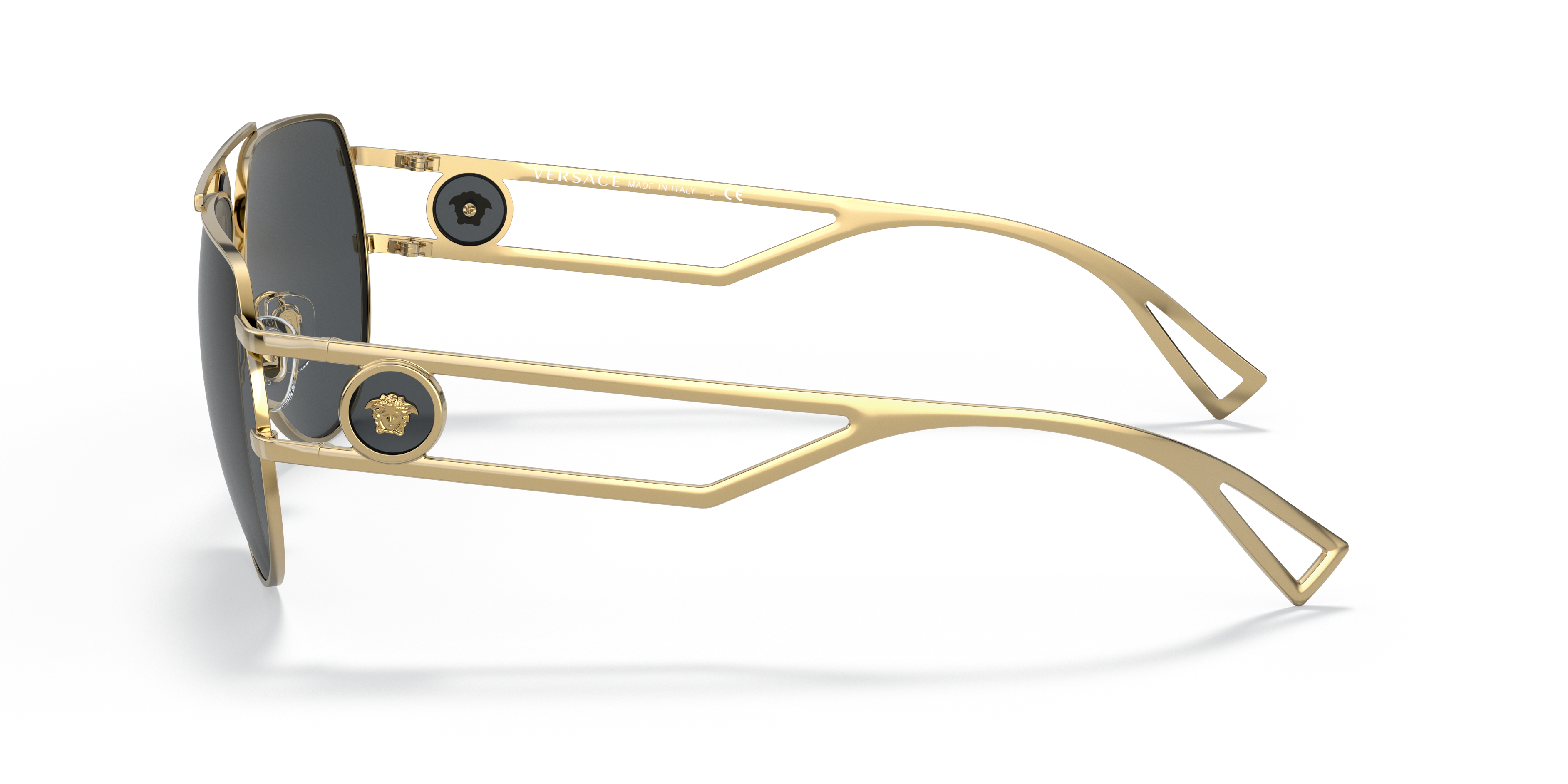 VE2225 Gold MetallSunglass Frames von B24, Seitenansicht