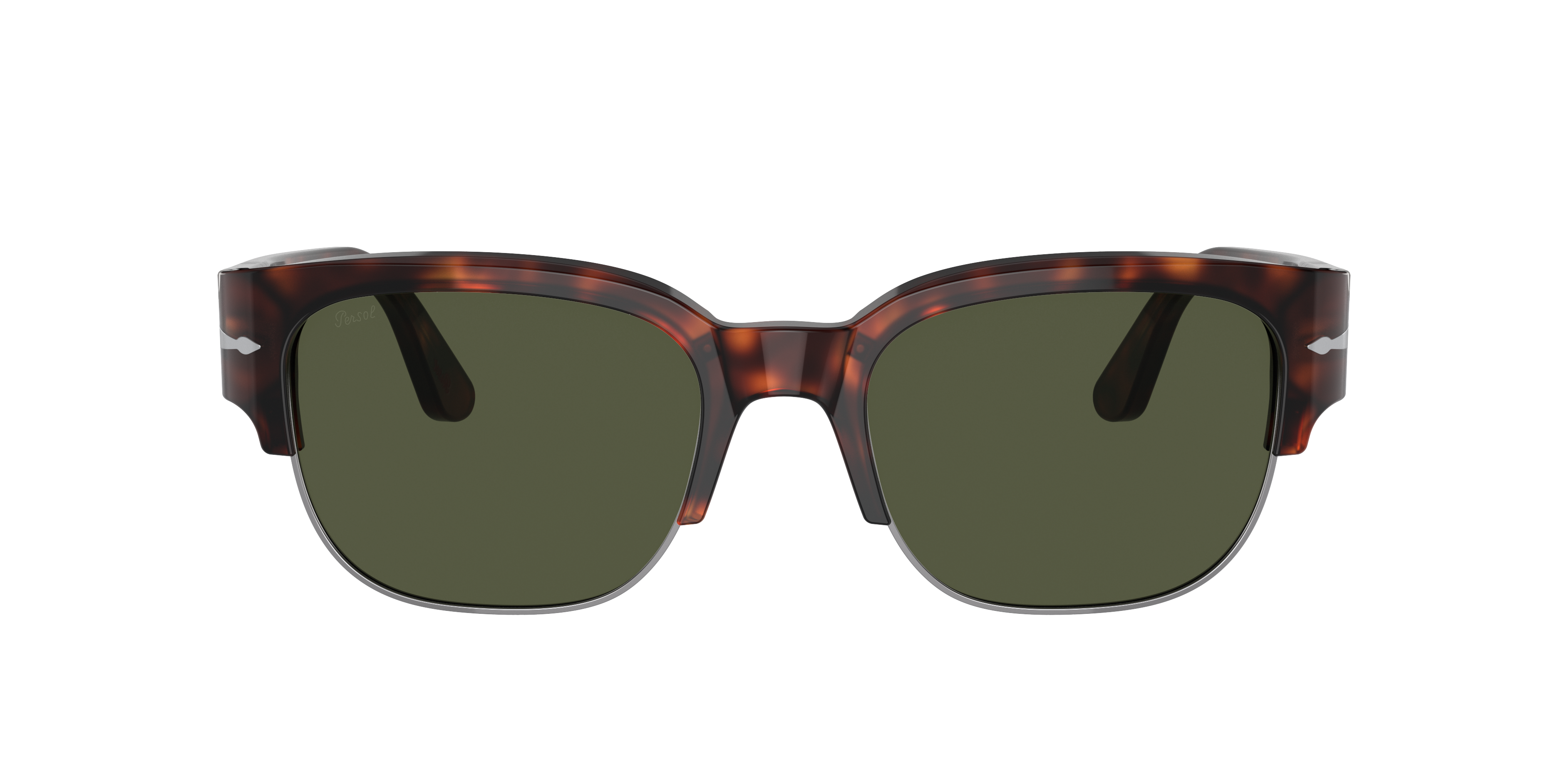 PO3319S Havana AcetatSunglass Frames von B24, mit getönten Gläsern