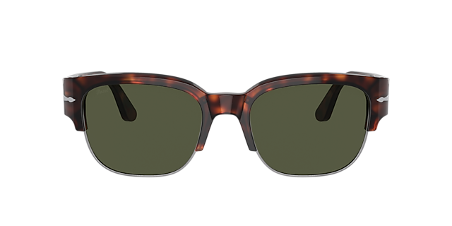 PO3319S Havana AcetaatSunglass Frames van B24, met getinte lenzen