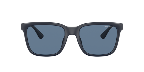 Armani Exchange - AX4112SU, Herren, Dark Matte Blue/Matte Black, Größe: Large