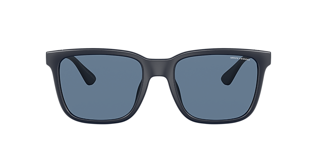 AX4112SU Dark Matte Blue KunststoffSunglass Frames von B24, mit getönten Gläsern