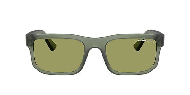 AX4165S Frosted Agave KunststoffSunglass Frames von B24, mit getönten Gläsern