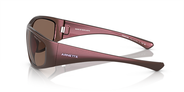 AN4331 Alumina Red KunststoffSunglass Frames von B24, Seitenansicht