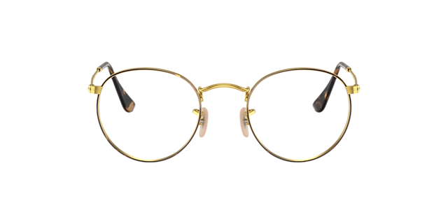 RB3447V Havana op goud MetaalEyeglass Frames van B24, Vooraanzicht