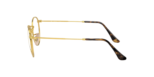 RB3447V Havana op goud MetaalEyeglass Frames van B24, Zijaanzicht