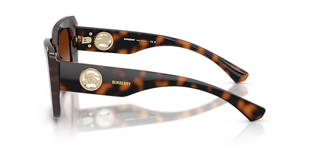 BE4476 Dunkelhavana AcetatSunglass Frames von B24, Seitenansicht