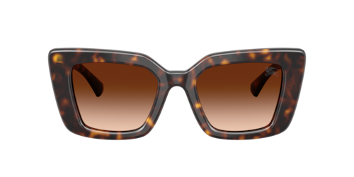 Burberry - BE4476, Damen, Dunkelhavana/Dark Havana/Black, Größe: Durchschnittlich