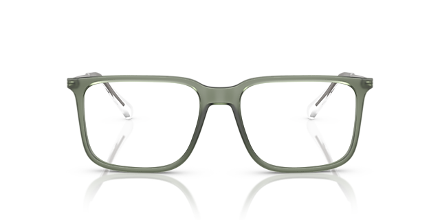 AX3119 Opalescent Green KunststoffEyeglass Frames von B24, Vorderansicht