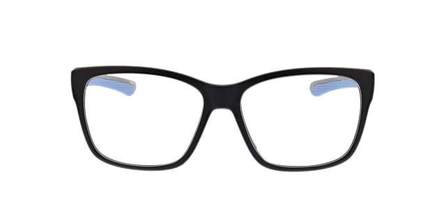 Force Matt Black  &  Blue KunststoffEyeglass Frames von B24, Vorderansicht