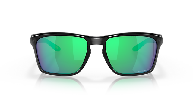 Sylas Inktzwart KunststofSunglass Frames van B24, Vooraanzicht