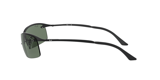 RB3183 Zwart MetaalSunglass Frames van B24, Zijaanzicht