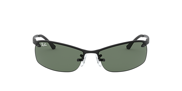 RB3183 Zwart MetaalSunglass Frames van B24, Vooraanzicht