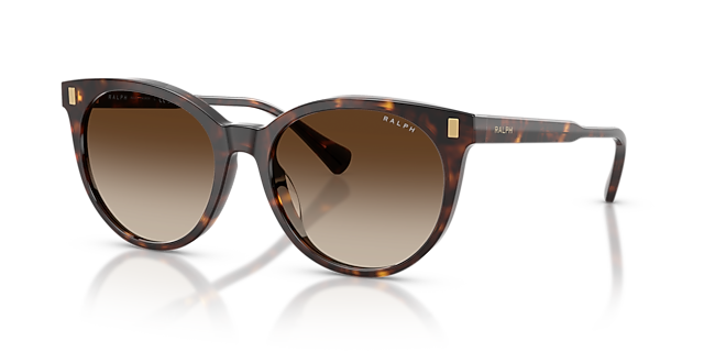 RA5331U Glanzend donker Havana AcetaatSunglass Frames van B24, Hoekweergave