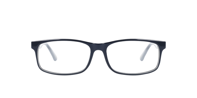 Remy Navy Blue AcetatEyeglass Frames von B24, Vorderansicht