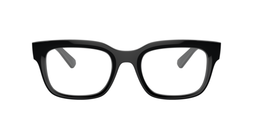 Ray-Ban - RB7217, Schwarz/Black/Transparent Grey, Größe: Large