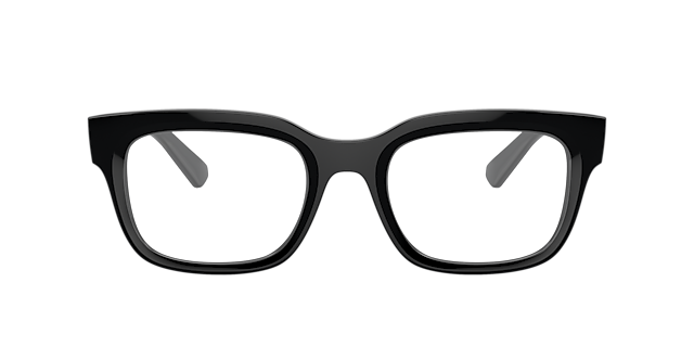 RB7217 Zwart KunststofEyeglass Frames van B24, Vooraanzicht