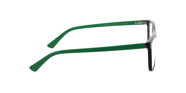 CHICAGO Blauw & groen AcetaatEyeglass Frames van B24, Zijaanzicht