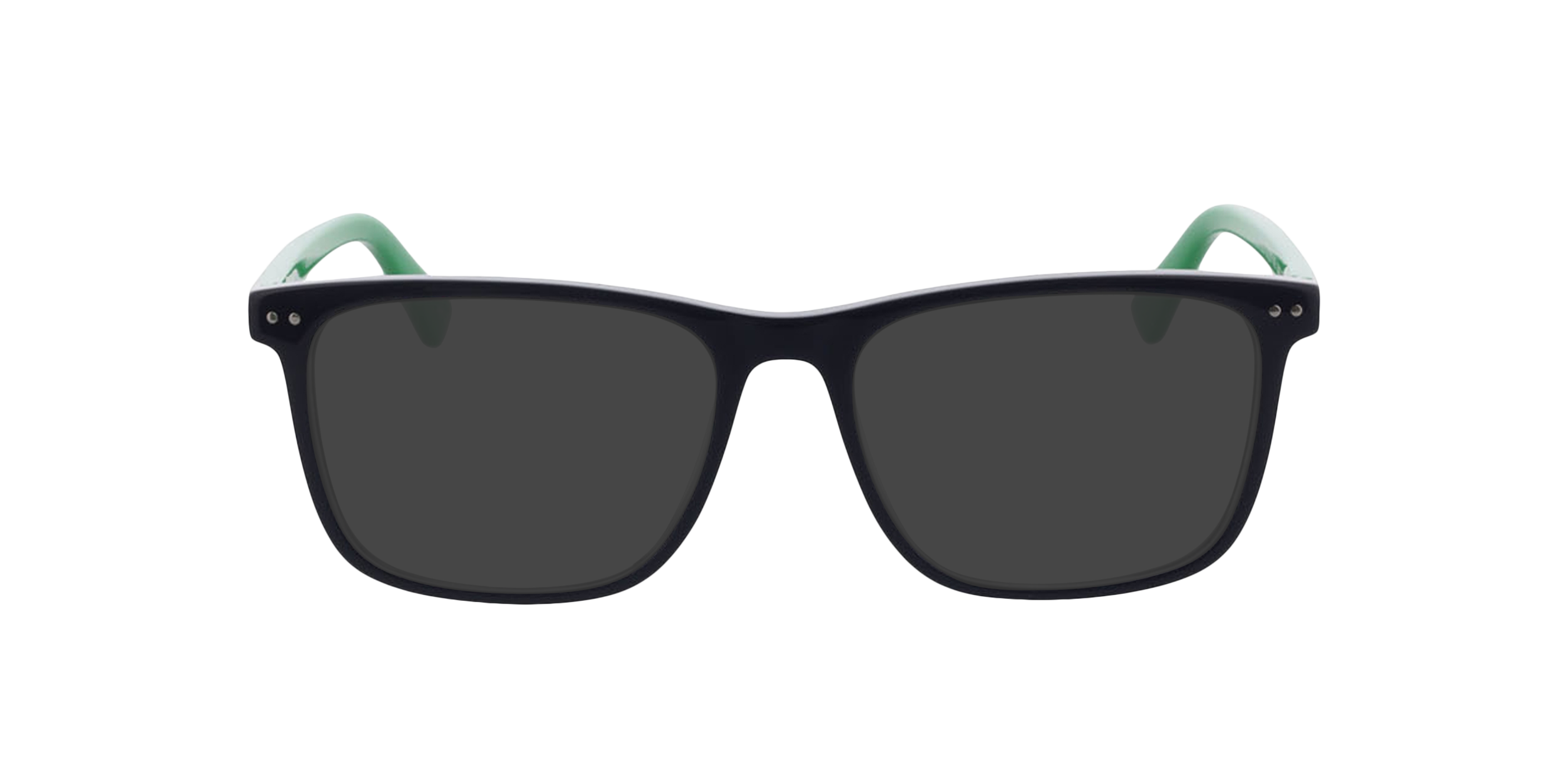 CHICAGO Blauw  &  groen AcetaatEyeglass Frames van B24, met getinte lenzen