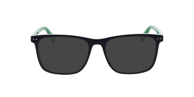 CHICAGO Blauw & groen AcetaatEyeglass Frames van B24, met getinte lenzen